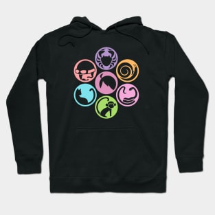 Bakemonogatari (Monogatari Series) icons (Shinobu Helmet ver.) Hoodie